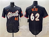 Men's San Francisco Giants #62 Logan Webb Anthracite 2025 City Connect Limited Stitched Jersey,baseball caps,new era cap wholesale,wholesale hats